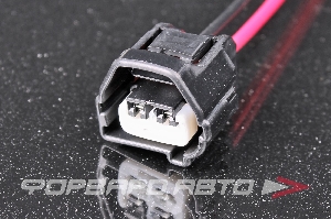 Разъем 2-х контактный датчика положения коленвала (с проводами) CARGEN AX6842