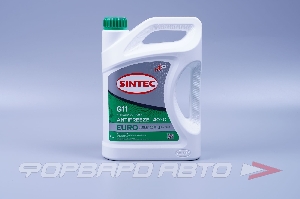 Антифриз G11 зеленый EURO, 3кг SINTEC 102432