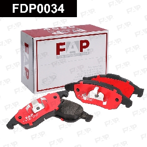 Колодки тормозные FAP FDP0034