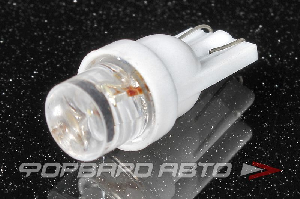 Лампа светодиодная 12V T10 1SMD белая Китай 