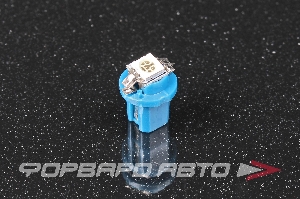 Лампа светодиодная 12V T8,5 (T4W) 1 SMD , синяя SKYWAY S08201361