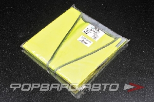 Жилет сигнальный р-р L лимонный с вертик. полосами ONYX 