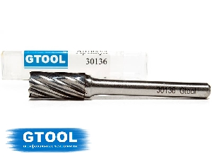 Шарошка по алюминию B6, борфреза  GTOOL, форма B 10*20*6*60 GTOOL 30136