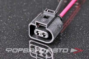 Разъем 2-х контактный освещения дверей, омывателя герметичный (с проводами) CARGEN AX6722