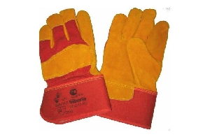 Перчатки рабочие комбинированные спилковые SIBERIA 0112-11