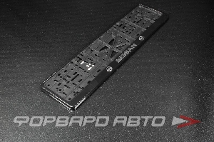 Накладка под номер пластиковая NISSAN <> 112/1-NS-з/с