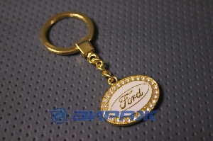 Брелок логотип авто глазурь, металл, КНР MELCO BRW в ассортим