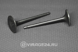 Клапан впускной 167FMM (250cc) LIFAN оригинал (большой)(длина 91 мм, D юбки 34 мм, d стержня 5,5 мм)  