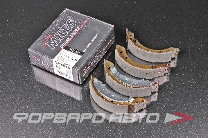 Колодки тормозные, барабанные MILES E210080