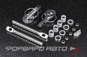 Замки капота серебро PROSPORT RS-00718