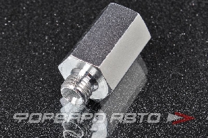 Фитинг M12*1,5 - M12*1,5 мм, внутренняя и наружная резьбы, нержавеющая сталь <> FTFM-M1215ST