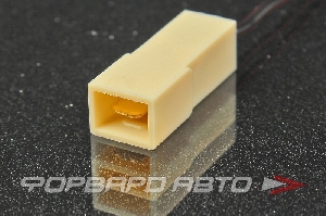 Разъем 1-но контактный серии 6.3 (с проводом) CARGEN AX37102