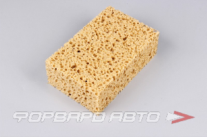 Губка для мытья поролоновая крупнопористая из пенополиуретана 19,5 х12,5 х 7 см GRASS IT-0326