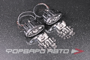 Светодиодные  би-линзы 3" 12V 34/58W AOZOOM Y03-01