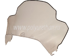 Стекло ветровое для снегохода STELS 600 VIKING, ЕРМАК (3мм, h=520мм) ПОЛИУРЕТАН 50-44-4623Pc