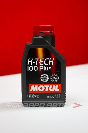 Масло моторное 0W20 1л, H-TECH 100 PLUS GF-6A MOTUL 112143
