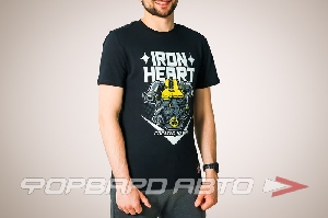 Футболка "Iron Heart", черная CIAY 