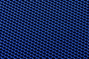 Сетка для бампера/радиатора DIAMOND 1200*300 мм, ромбик - 12 мм, синяя PROSPORT RS-01416