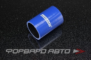 Патрубок силиконовый 45 мм, L=76 мм, синий AUTOBAHN88 