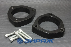 Проставки увеличения клиренса передних стоек, 30 мм ПОЛИМЕР 19-15-011/30