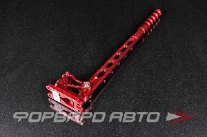 Ручник гидравлический 530 мм, без цилиндра, фрезерованный, красный DK LAB 530-R