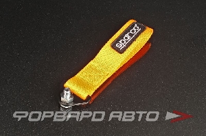 Петля буксировочная, оранжевая SPARCO STYLE DJL-RH029