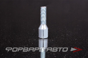 Болт колеса 12*1,25*36 конус, спецключ (типа - torx), сталь, хром ВЕКТОР 272137 Z