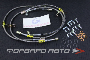 Шланги тормозные армированные SUBARU Impreza STI GRB 2008- GOODRIDGE 