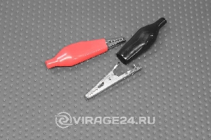 Зажим "Крокодил" 56мм 10А пара TDM SQ0541-0005/6