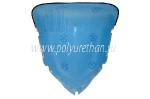 Стекло для снегохода BRP Lynx Xtrim Commander (2мм, h=550мм) ПОЛИУРЕТАН 50-44-400