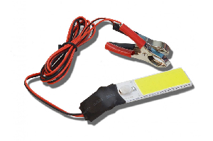 Фонарь переносной светодиодный магнит, выключатель, питание от АКБ (провод 2м) NOVA-PRO 