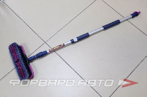 Щётка для мытья авто (телескопическая ручка 160см) CITY UP CU-601