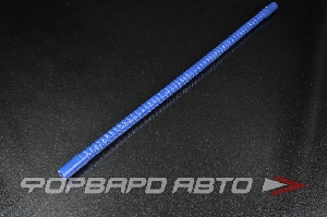 Патрубок силиконовый 16 мм, L=800 мм, гофрированный синий MELCO 16L800G