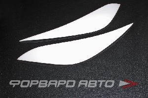 Накладки фар (реснички) Kia Cerato, 2013г-.  