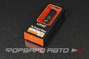 Устройство зарядное в прикуриватель 2 USB 3,4A LDNIO С28