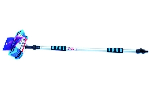 Щётка для мытья авто 98-168см (телескоп., d=18-22 мм) с краном и переходником AUTOVIRAZH AV-2177