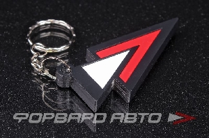 Брелок из натурального дерева, тёмный ФОРВАРД АВТО 