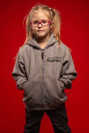 Худи детская DRIFT IS FREEDOM серая ФОРВАРД АВТО 