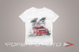 Футболка BOSS #14, белая, детская MARYJANE 