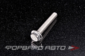 Болт М8*1,25*50 ДИН 6921 А2 нерж. шестигр. гол. с фланцем <> 