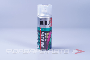 Эмаль аэрозольная Металлик Серебристый кварц KUDO KU-1059