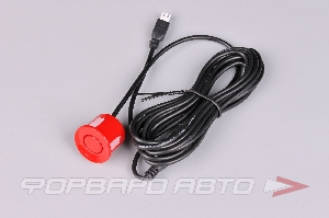 Сенсор парктроника 22мм красный AVS DPR22