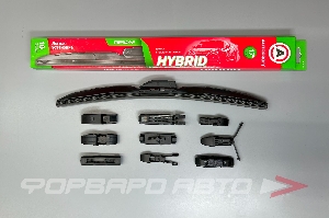 Купить Щётка стеклоочистителя 425 мм (17") гибридная AUTOPROFI HYB-17 Щётка стеклоочистителя 425 мм (17") гибридная AUTOPROFI HYB-17
