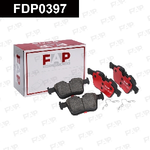Колодки тормозные FAP FDP0397