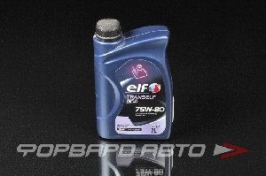 Масло трансмиссионное 75W80 1л, TRANSELF NFJ GL-4 ELF 194757