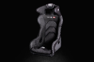 Сиденье спортивное - нерегулируемое "ковш", без салазок, HTE-R черное OMP HTE-R
