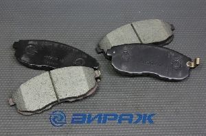 Колодки тормозные передние AKEBONO AN-286WK