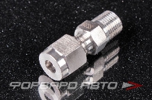 Фитинг 1/8 NPT X 3/16" ID TUBE Exhaust Gas Technologies Inc. EGT-0004-TC