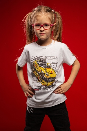 Футболка детская 400 Z белая ФОРВАРД АВТО 