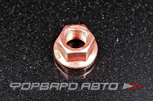 Гайка М10*1,25 SW14  коллектора выпускного омедненная Cu, с фланцем FA1 988-1091